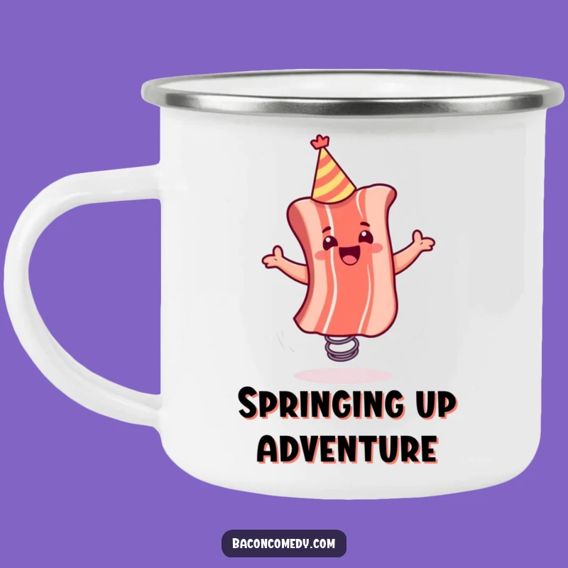 Funny Bacon Spring Party Camping Mug - Adventure Fuel